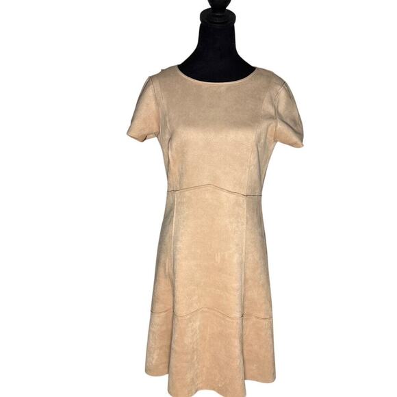 ILE New York Micro Suede Dress – Equestrian Heritage Fall Staple - Picture 1 of 6